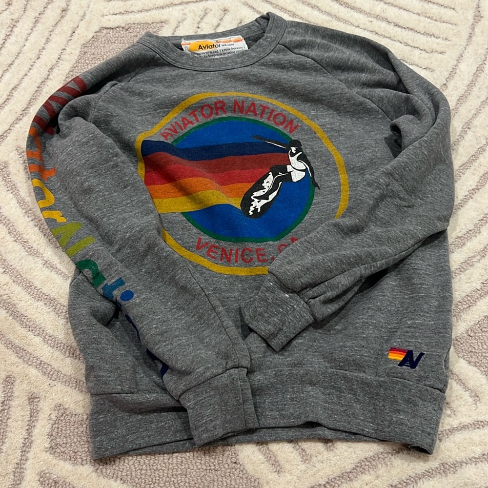 Grey Aviatior Nation Long Sleeve